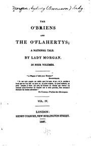 Cover of: The O'Briens and the O'Flahertys: a national tale.