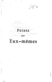 Cover of: Peints par eux-mêmes: roman.