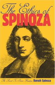 Cover of: Ethics [of] Spinoza: the road to inner freedom