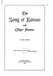 Cover of: The song of Kansas and other poems.