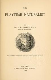 Cover of: The playtime naturalist