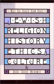 Cover of: What you should know about Jewish religion, history, ethics, and culture