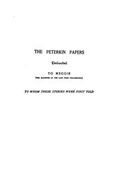 Cover of: The Peterkin papers.