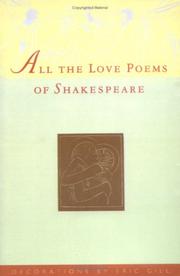 Cover of: All the Love Poems of Shakespeare by William Shakespeare, William Shakespeare