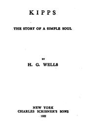 Cover of: Kipps: the story of a simple soul