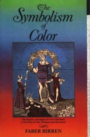 Cover of: The Symbolism of Color by Faber Birren