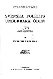 Cover of: Svenska folkets underbara öden. by Carl Grimberg