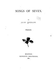 Songs of seven by Jean Ingelow