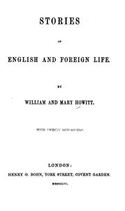 Cover of: Stories of English and foreign life.