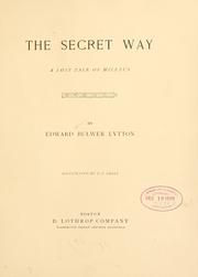 Cover of: The secret way: a Lost tale of Miletus