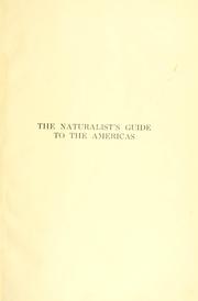 Cover of: Naturalist's guide to the Americas by Ecological Society of America. Committee on Preservation of Natural Conditions.