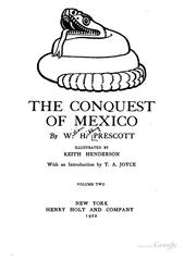 Cover of: The conquest of Mexico by William Hickling Prescott