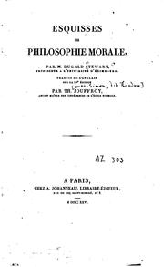 Cover of: Esquisses de philosophie morale by Dugald Stewart
