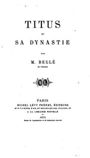 Cover of: Titus et sa dynastie