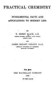 Cover of: Practical chemistry by Newton Henry Black