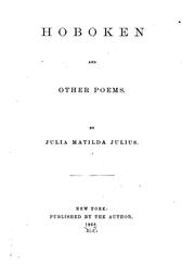 Cover of: Hoboken by Julia Matilda Julius