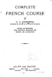 Cover of: Complete French course