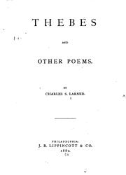 Thebes and other poems by Charles S. Larned