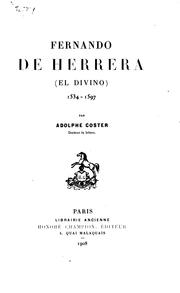 Fernando de Herrera by Adolphe Coster