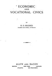 Cover of: Economic and vocational civics