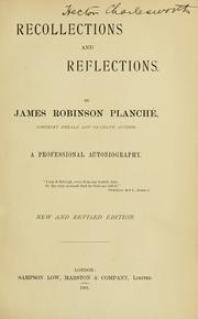 Cover of: Recollections and reflections