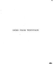 Cover of: Gems from Tennyson.