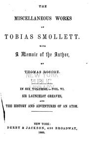 Cover of: The expedition of Humphry Clinker by Tobias Smollett