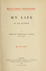 Cover of: My life as an author