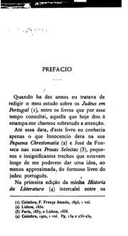 Cover of: Consolaçam ás tribulaçoens de Israel by Samuel Usque