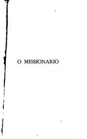 Cover of: O missionario
