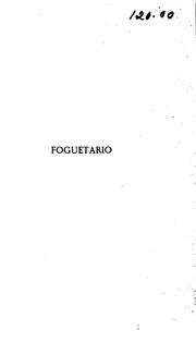 Cover of: Foguetario: poema heroi-comico