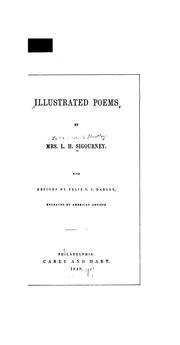 Cover of: Illustrated poems