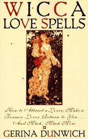 Cover of: Wicca love spells
