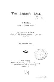 Cover of: The Prince's ball.: A brochure. From "Vanity fair."