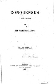 Cover of: Conquénses ilustres