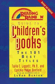 Reading rainbow guide to children's books by Twila Christensen Liggett