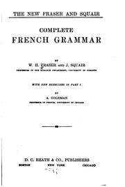 Cover of: New complete French grammar