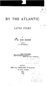 By the Atlantic by I. D. Van Duzee