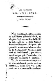 Cover of: Disfida di caccia tra i piacevoli e piattelli