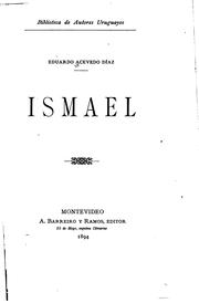 Ismael by Eduardo Acevedo Díaz
