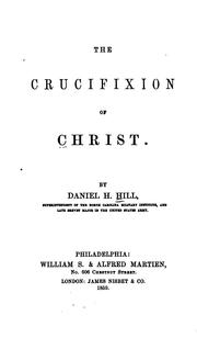 Cover of: The crucifixion of Christ.
