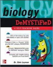 Cover of: Biology Demystified (TAB Demystified) by Dale Layman