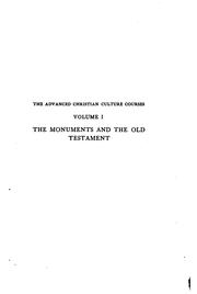 Cover of: The monuments and the Old Testament by Ira Maurice Price