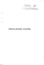 Cover of: Four-leaved clover by Charles K. Field