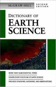 Cover of: Dictionary of Earth Science by McGraw-Hill