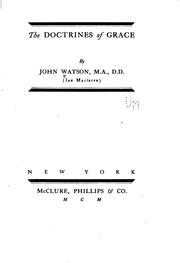 Cover of: The doctrines of grace | Watson, John