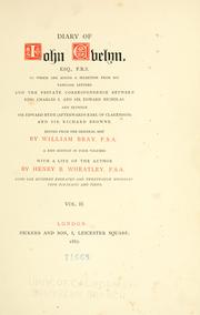 Cover of: Diary of Iohn Evelyn by John Evelyn