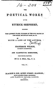 Cover of The poetical works of the Ettrick shepherd [i.e. J. Hogg]