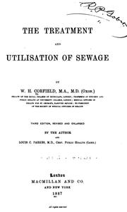 Cover of: The treatment and utilisation of sewage