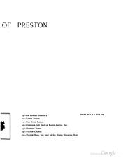 Cover of: The history of the parish of Preston in Amounderness in the county of Lancaster. by Fishwick, Henry